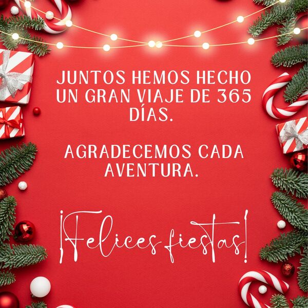 mensajes de año nuevo para clientes y colaboradores: viaje 365