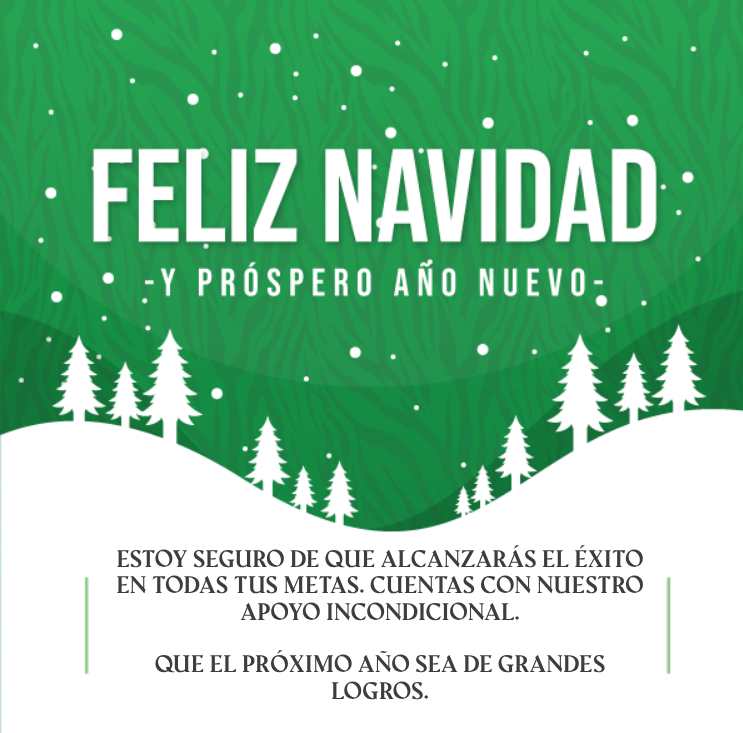 Frases de navidad empresariales: estaremos acompañando tu éxito