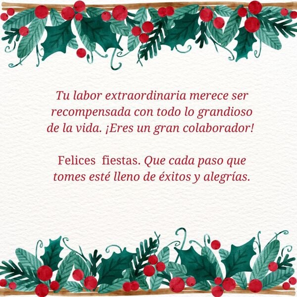 Mensajes de navidad y año nuevo para clientes y trabajadores: nuestros mejores deseos para este año que viene