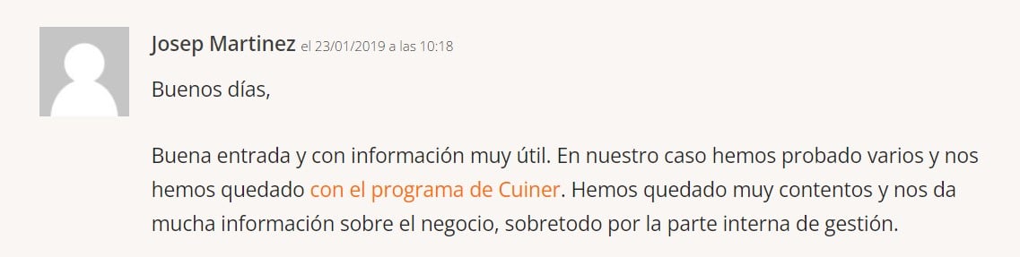 para qué sirven las reseñas de los clientes: permiten la comparación