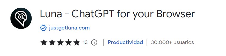 Extensiones de ChatGPT para Chrome