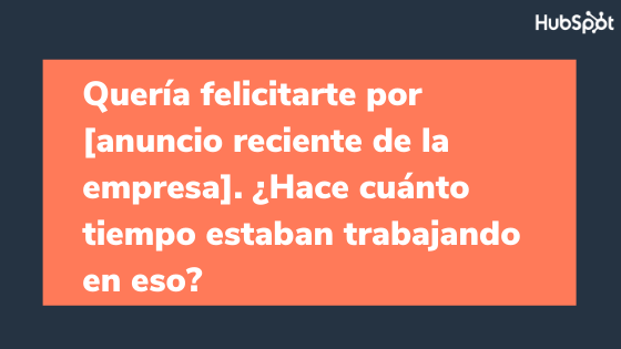Ejemplos de preguntas de rapport