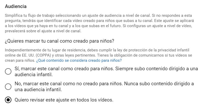 Cómo crear un canal de YouTube: configuración avanzada
