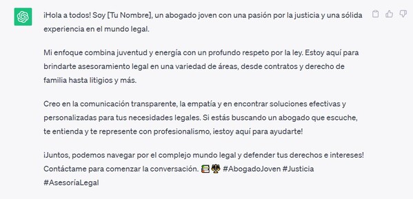 ChatGPT ejemplos: cómo especificar el tono de una petición