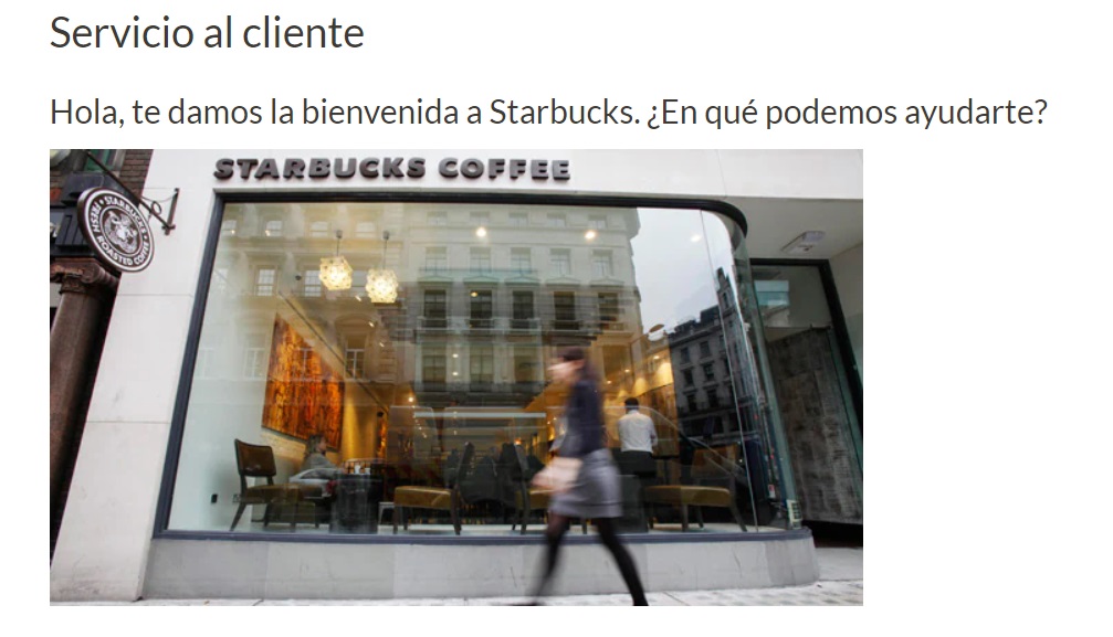 ejemplos de buena atención al cliente