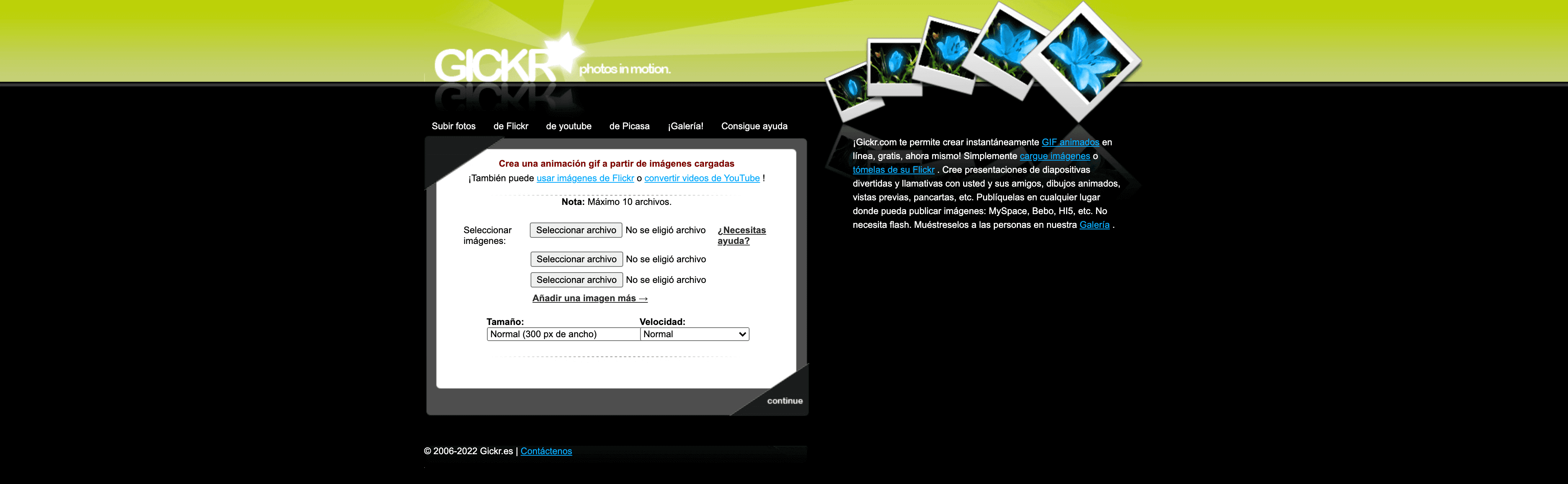 Programas de marketing de contenidos: Gickr