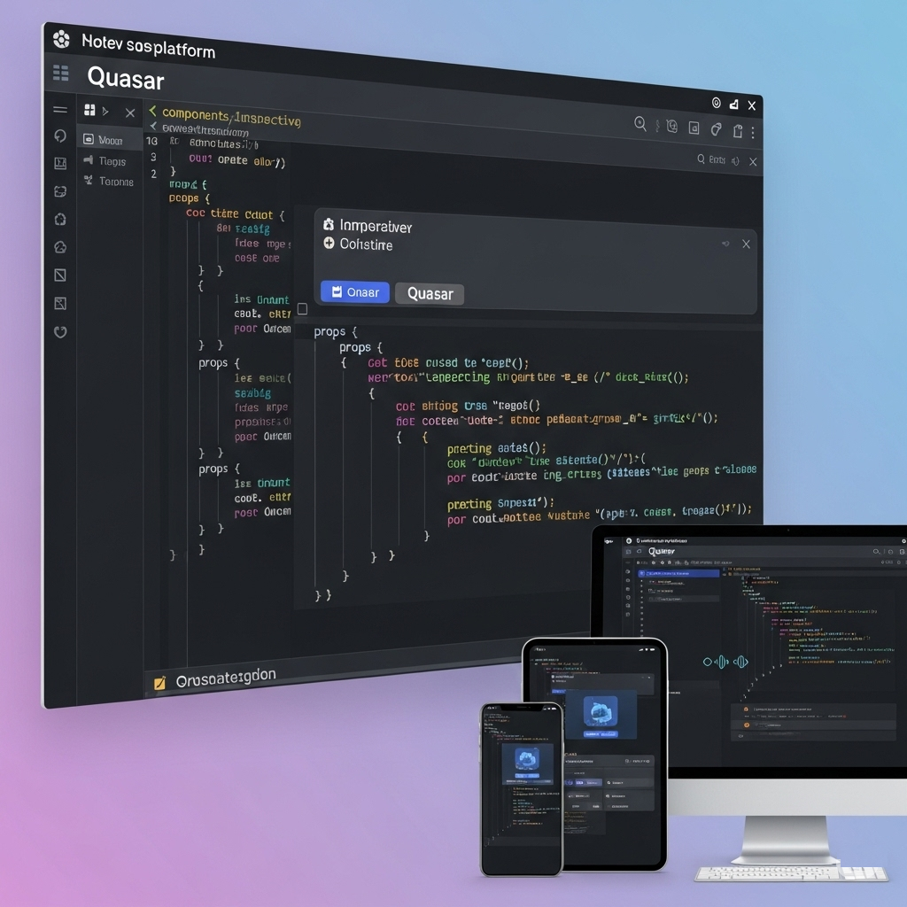 Frameworks para desarrollo web - QUASAR