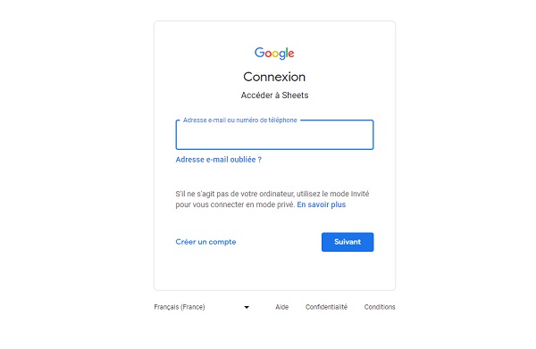 1 - Importer un fichier CSV sur Google Sheet