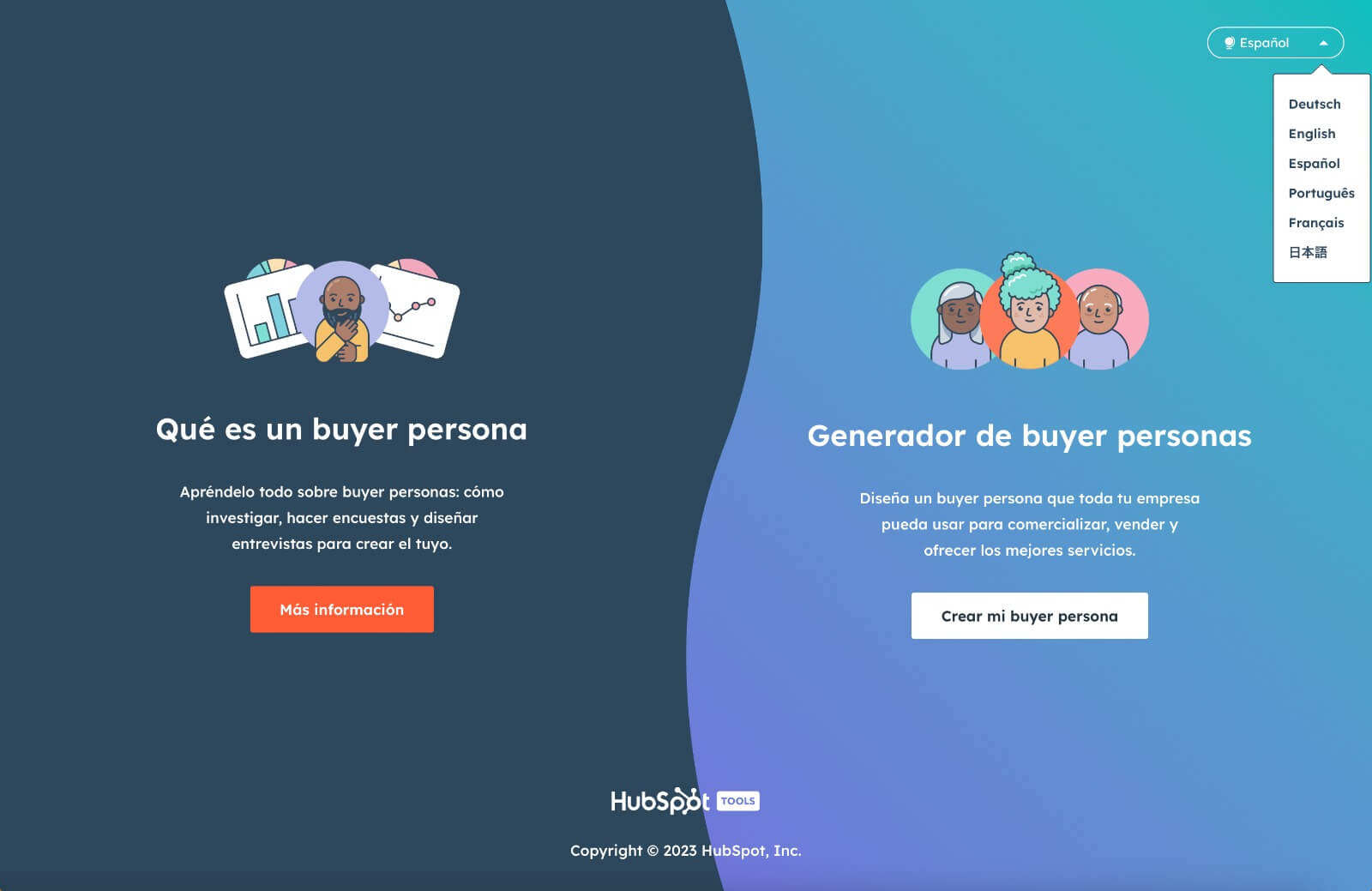 Perfil de usuario ejemplo