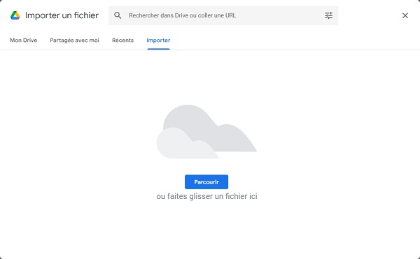 4 - Importer un fichier CSV sur Google Sheet