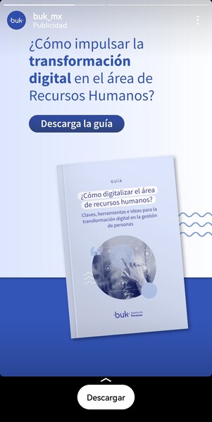 Call to action ejemplos de Stories