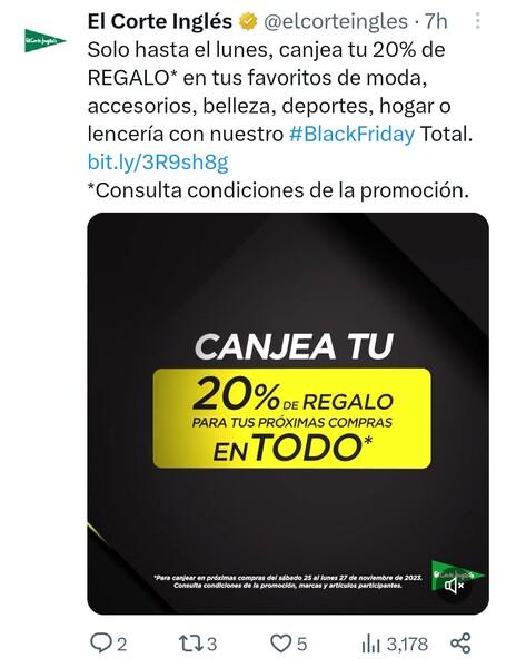 Call to action ejemplos de Twitter