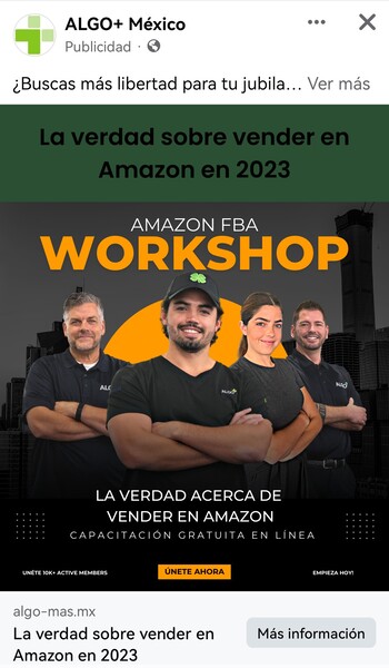 Call to action ejemplos de eventos en redes