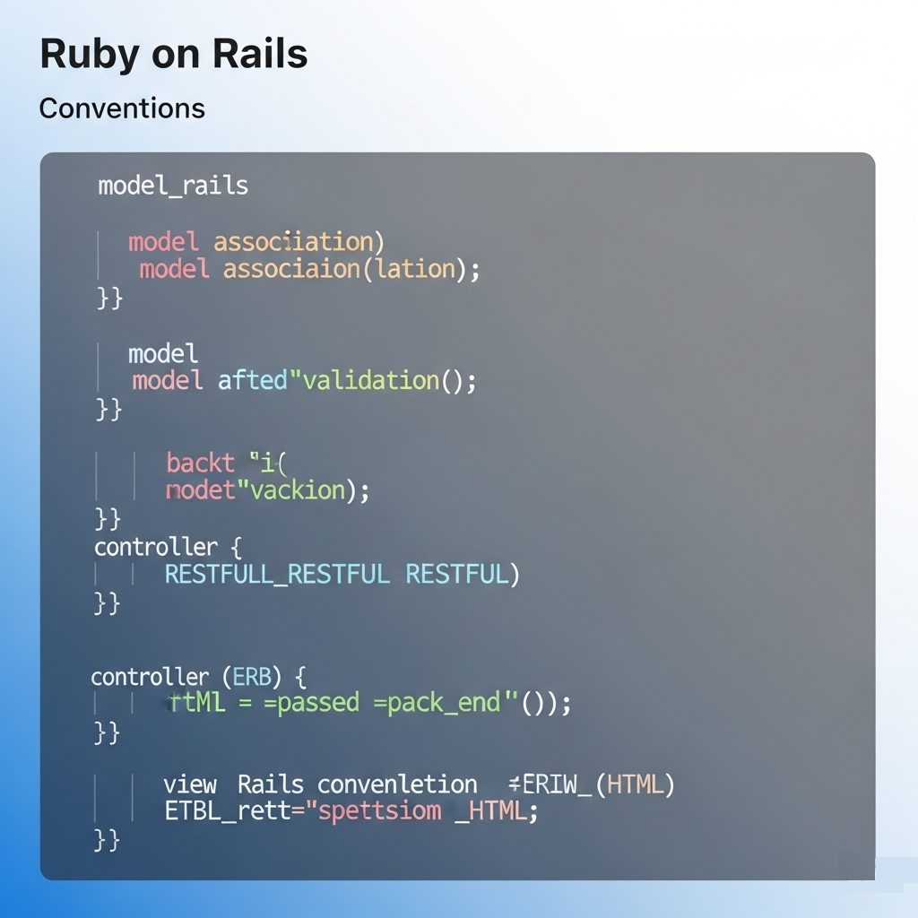 Frameworks para desarrollo web - Ruby on Rails