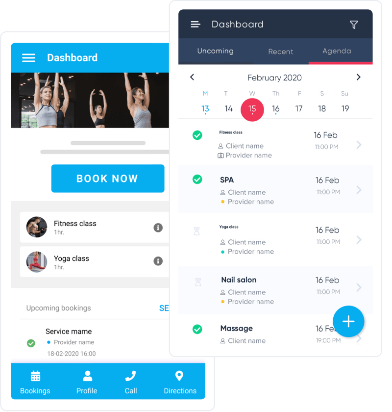 application de prise de rendez-vous en ligne simplybook.me