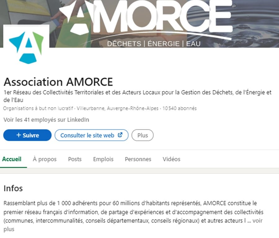 Linkedin Association AMORCE
