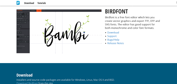 BirdFont