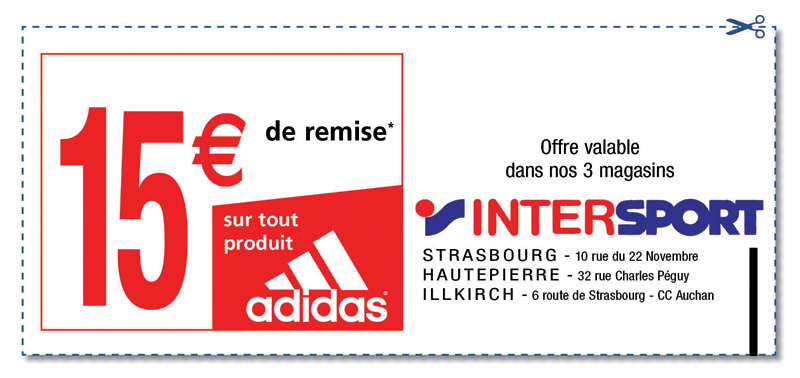 Bon de réduction Intersport