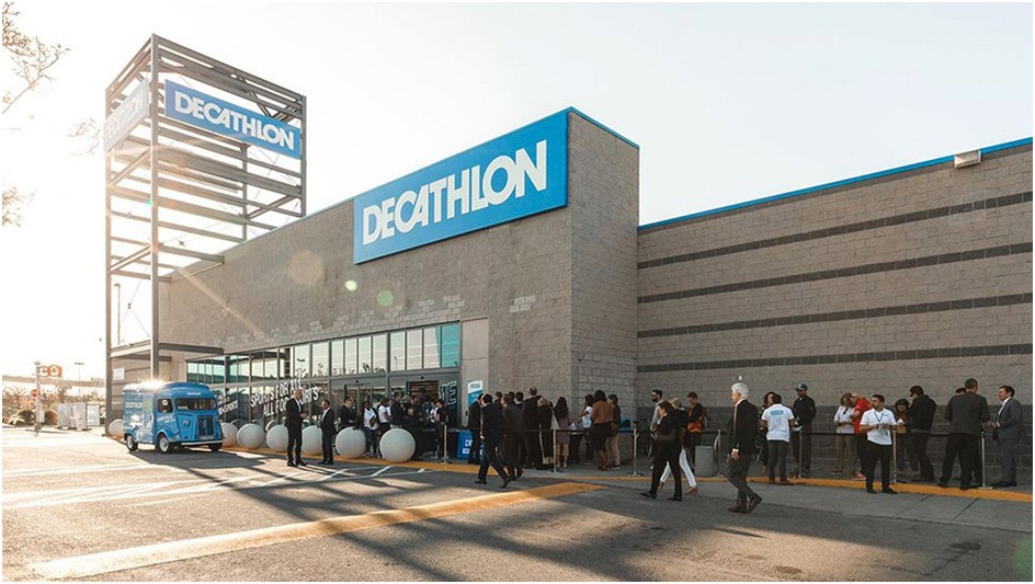 Campagne de recrutement de talents de Decathlon