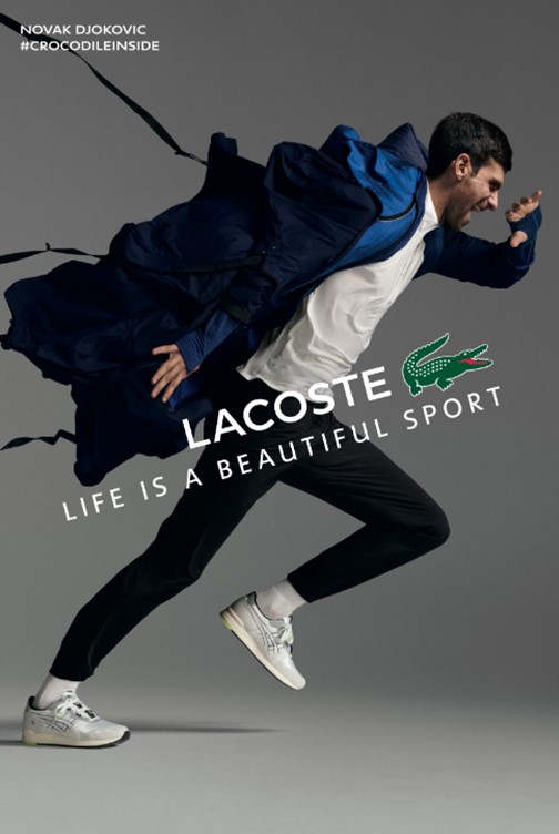 Campagne marketing de Lacoste