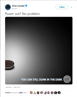 Oreo campaña publicitaría