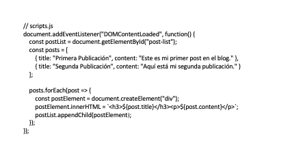 Ejemplo maquetación web