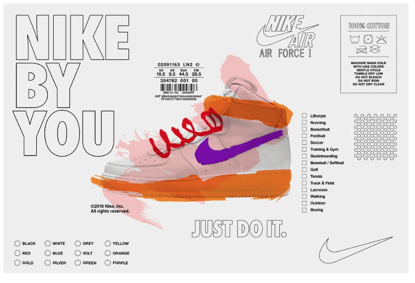 Campaña de publicidad con IA de Nike