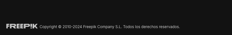 freepik derechos reservados