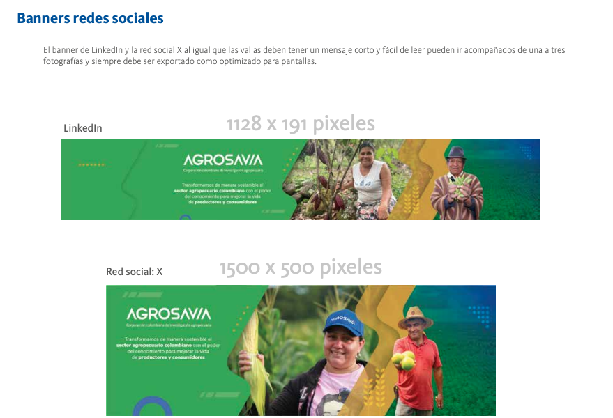 Formatos digitales de agrosavia