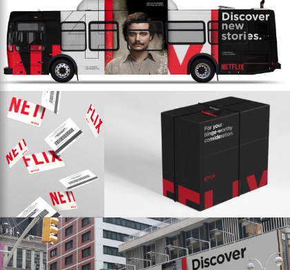 adaptabilidad global del logo de netflix