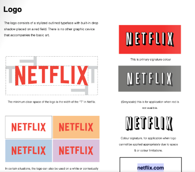 Usabilidad del logo Netflix