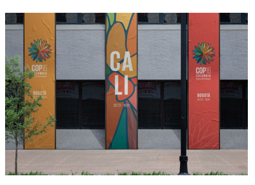 Usos, supervisión y aprobación de logos de COP16