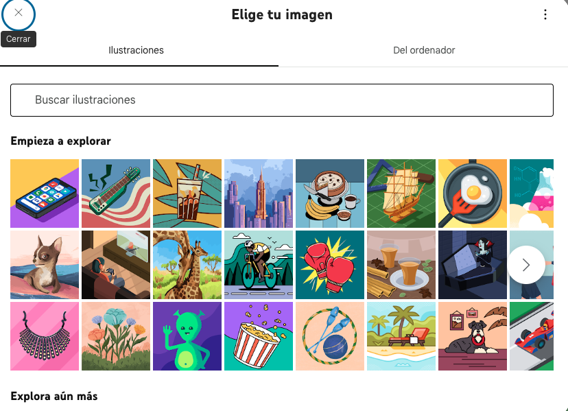 Seleccionar logo de perfil de canal de Youtube