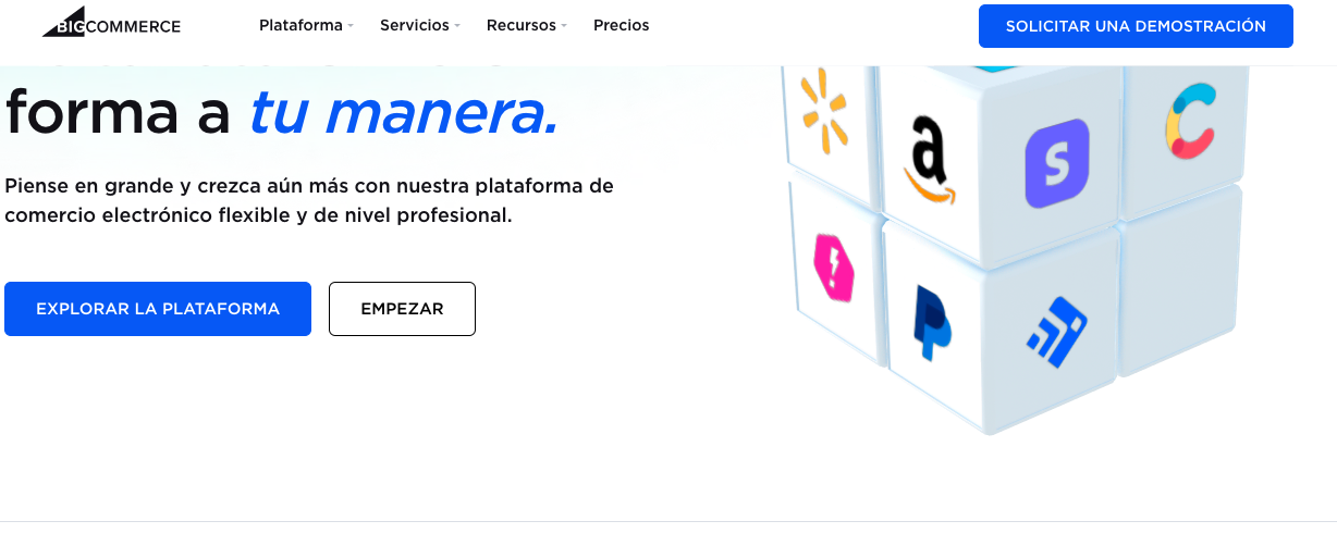 Plataforma de comercio electrónico