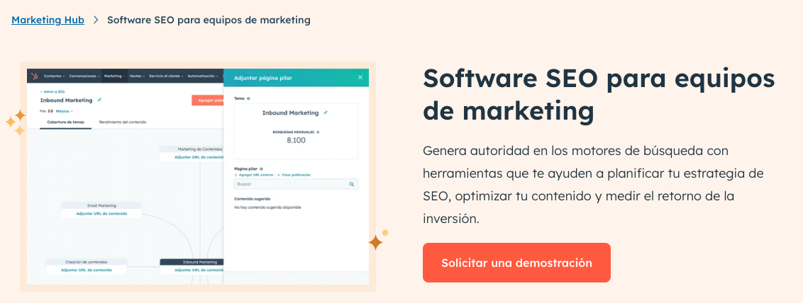 HERRAMIENTAS DE POSICIONAMIENTO SEO: HUBSPOT
