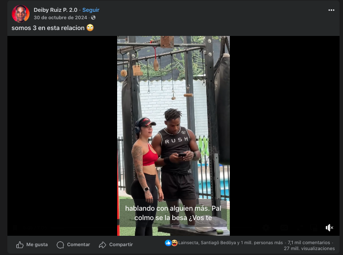 Ejemplo de tipos de contenido para marketing en facebook - formato reel