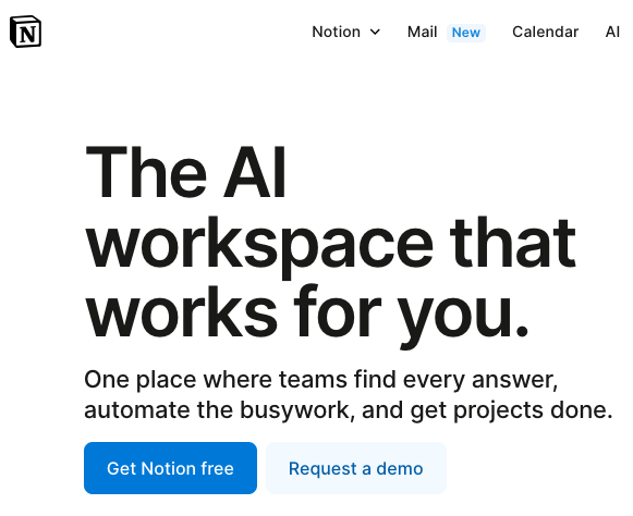 herramientas para community managers: notion 