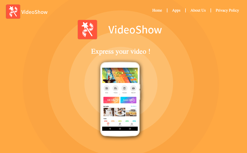 Programas para editar videos online: VideoShow