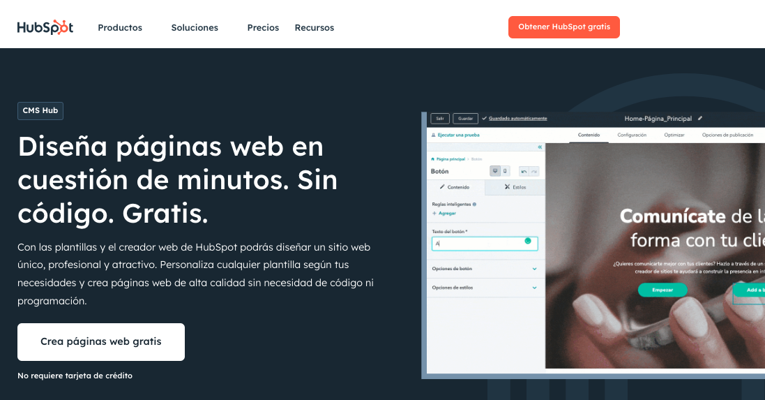 HubSpot: CMS responsive en acción 