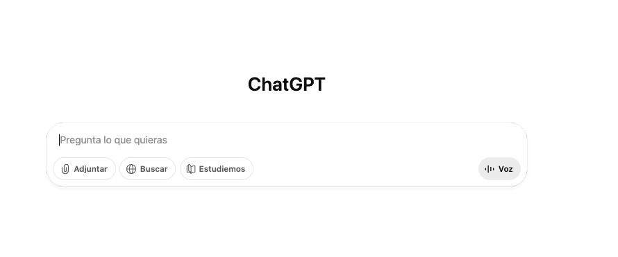 ChatGPT herramienta en la cual se pueden generar logos