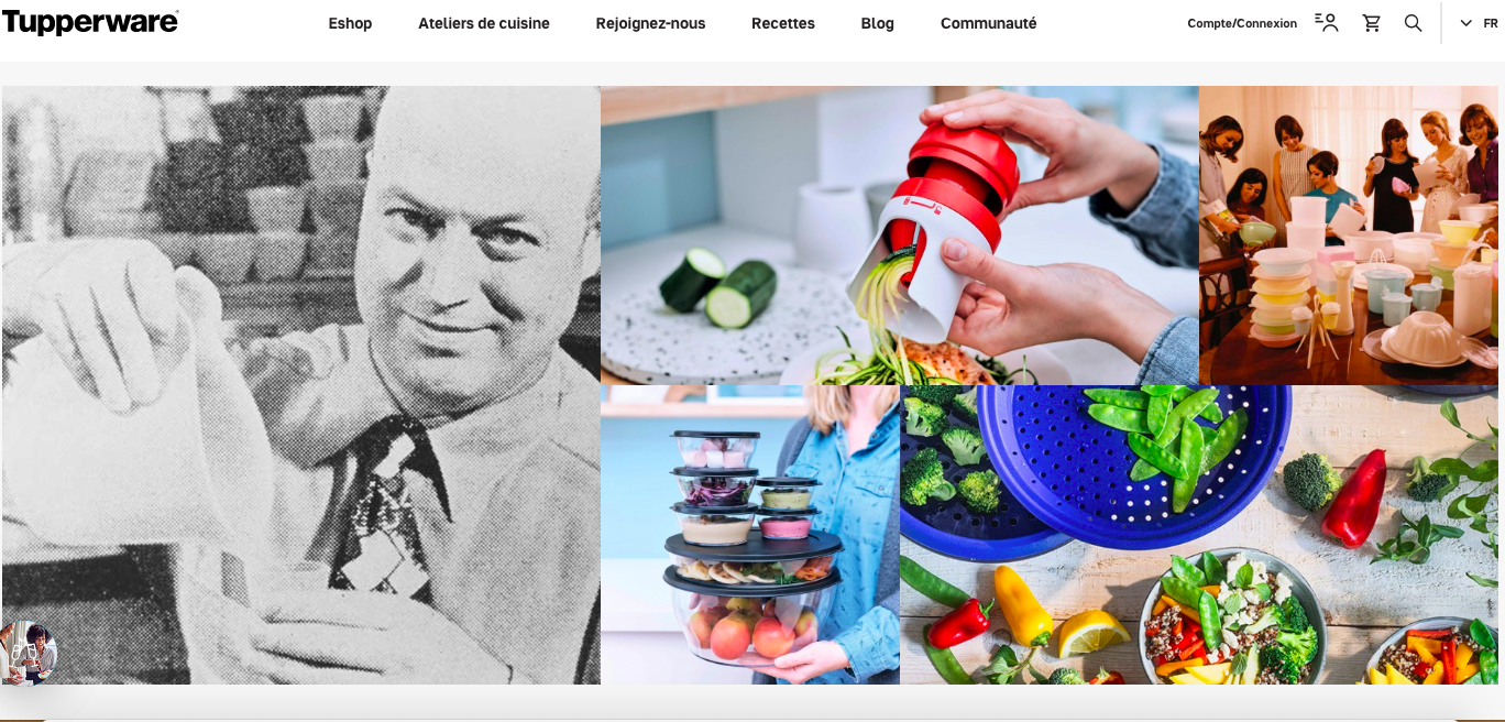 communauté de marque tupperware