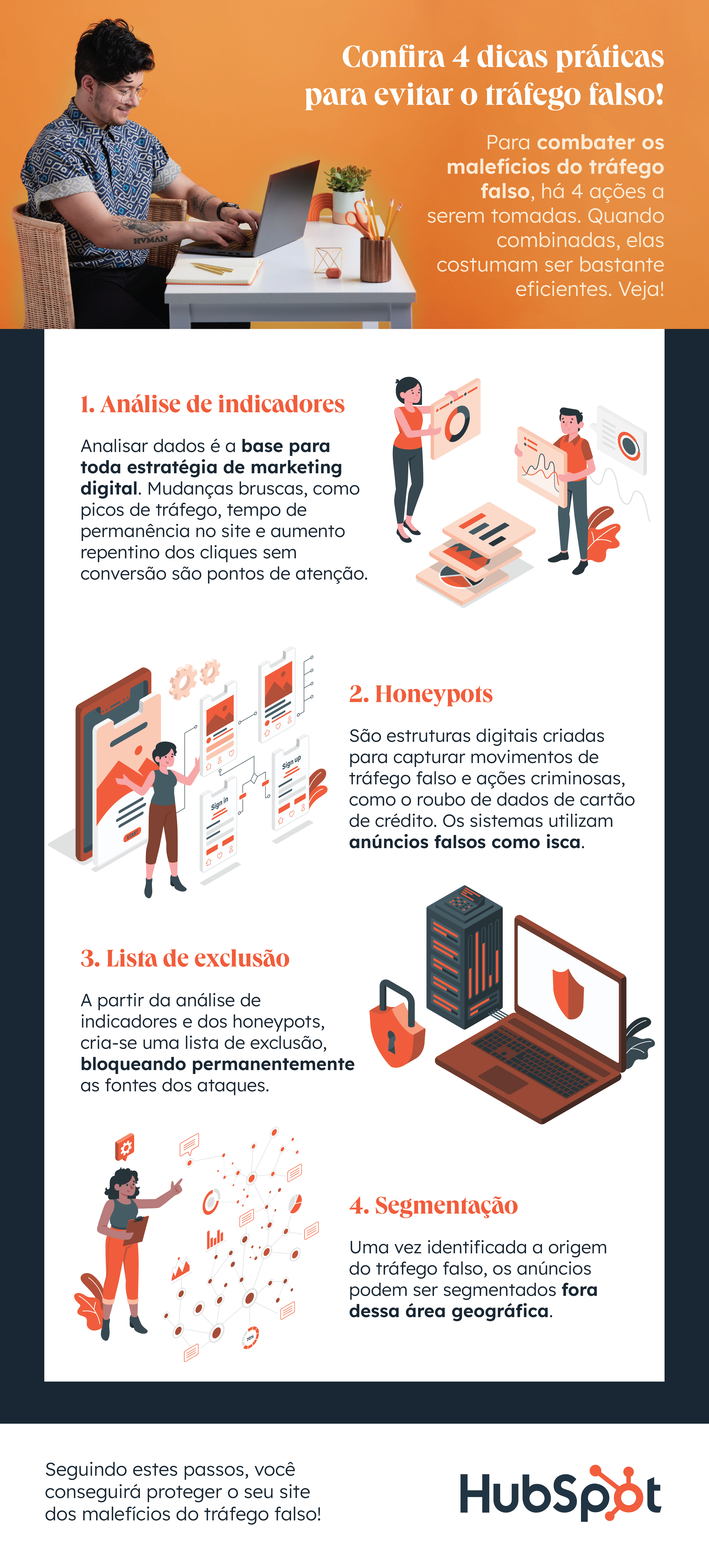 Confira 4 dicas práticas para evitar o tráfego falso