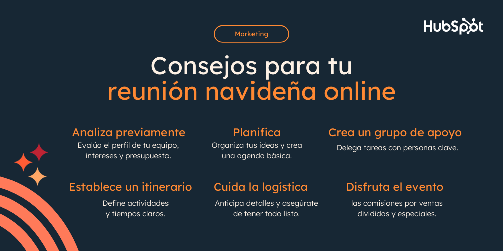 Consejos para tu reunión navideña online