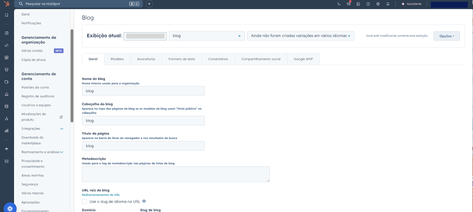 Crie seu primeiro post