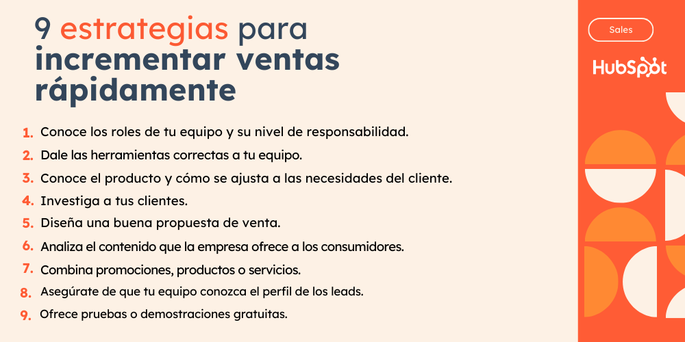 Estrategias para aumentar las ventas