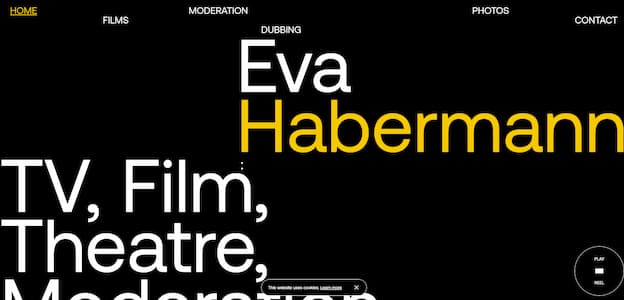 Eva Habermann web design