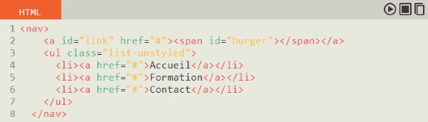 Exemple menu burger CSS-1
