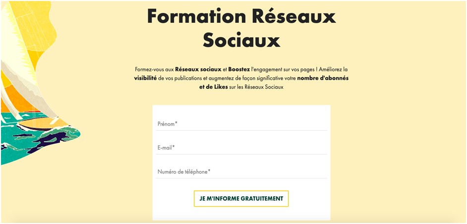 Formation Réseaux Sociaux de LiveMentor
