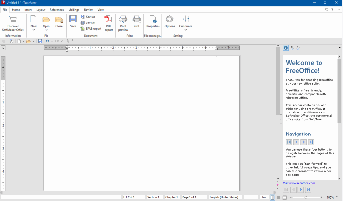 FreeOffice Writer