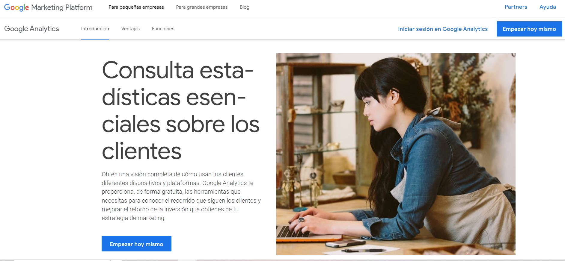 Google Analytics para SEO local